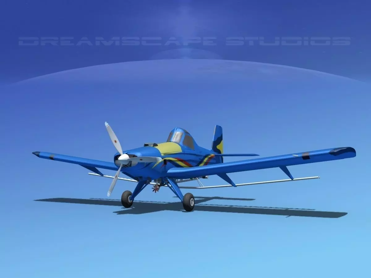 EMB-202A Ipanema V02 3D model_0