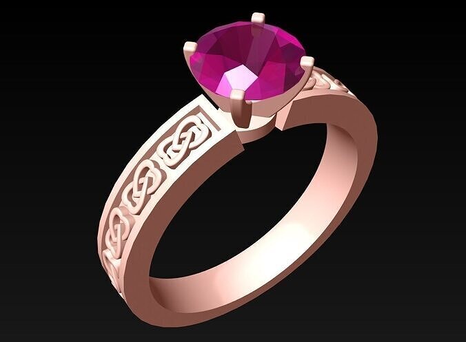 Diamond Ring  - N482212 3D print model