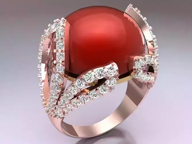 Square Stone Rings - Womens Rings - N412024