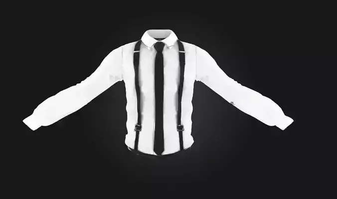 Shirt and Suspenders  Classic Style with Vintage Character