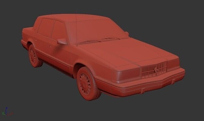 Dodge Dynasty 1993 3D print model