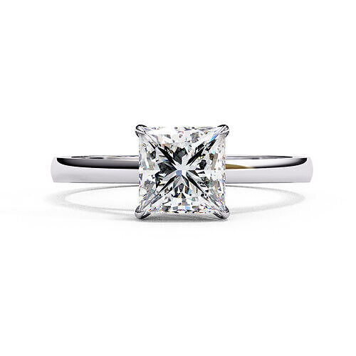 ASSCHER DIAMOND RING -CAD-050  3D model