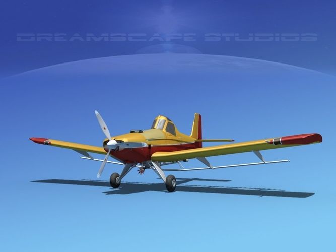 EMB-202A Ipanema V04 3D model