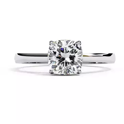 ASSCHER  DIAMOND RING -CAD-051