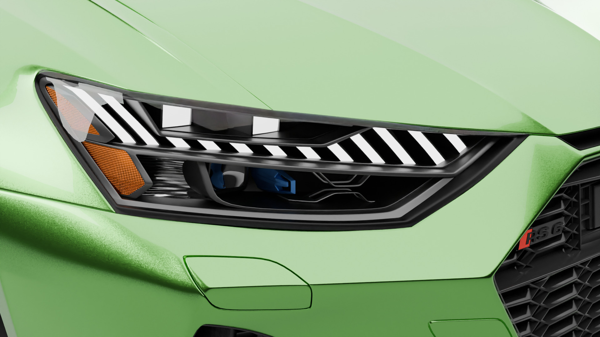 Audi RS6 Avant HighPoly 3D Model 3D model_4