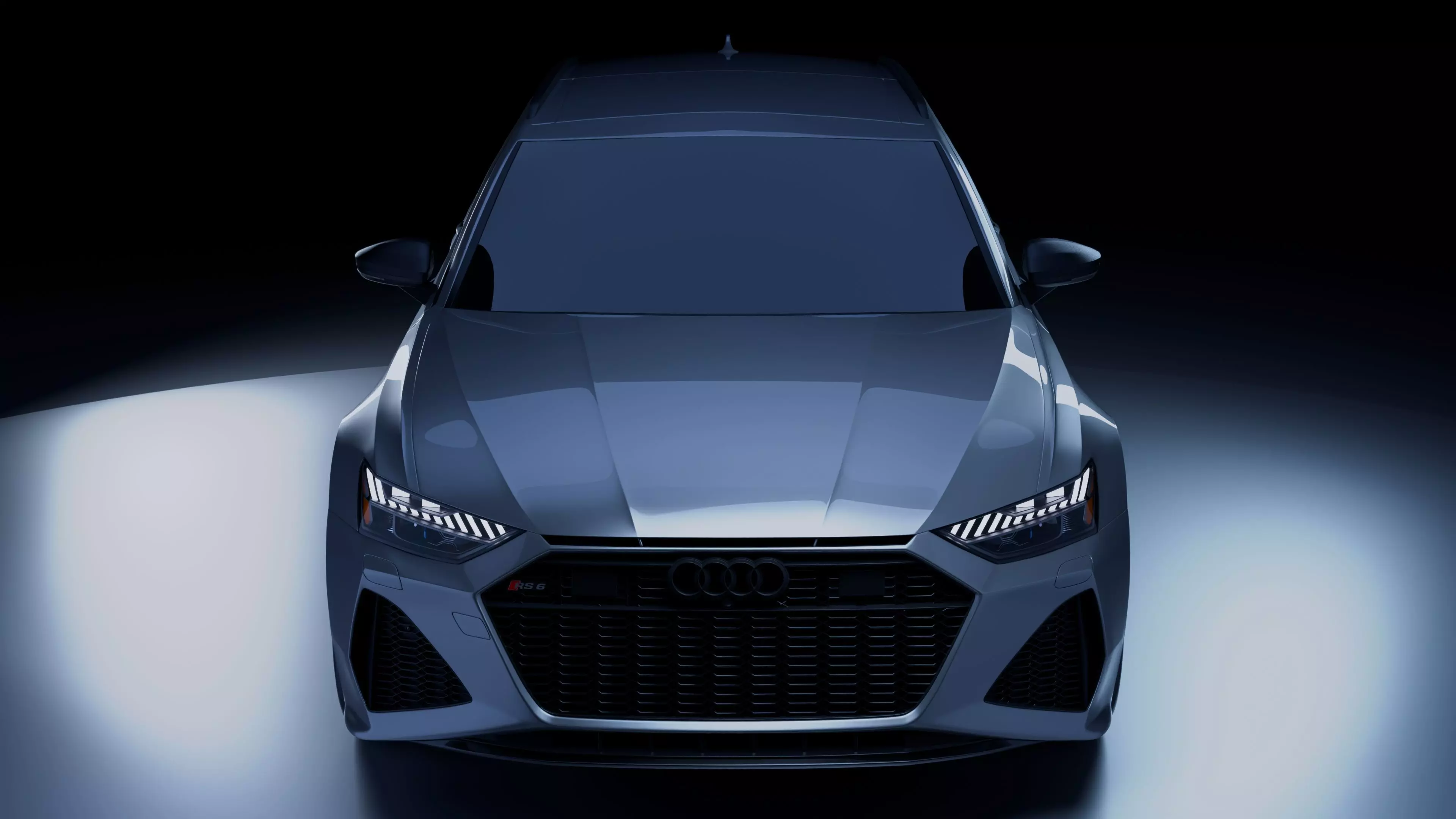 Audi RS6 Avant HighPoly 3D Model 3D model_2