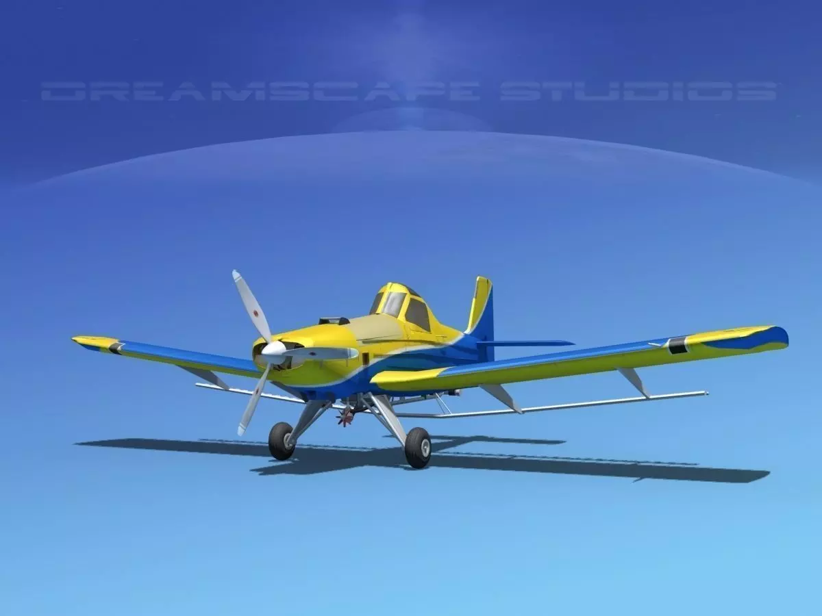EMB-202A Ipanema V06 3D model_0