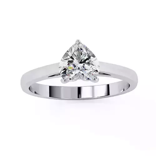 HEART DIAMOND RING -CAD-052 
