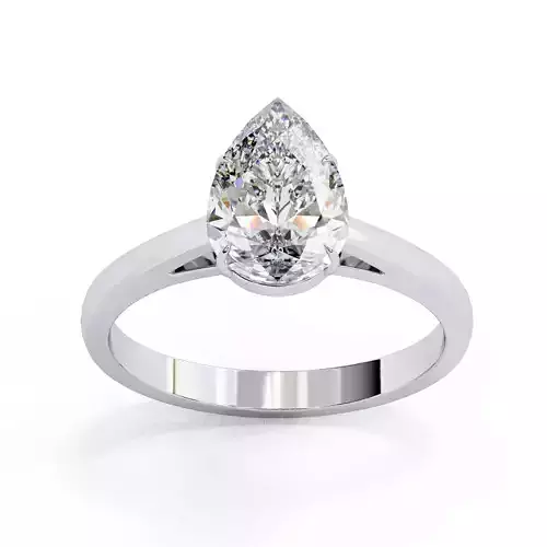 PEAR DIAMOND RING -CAD-055