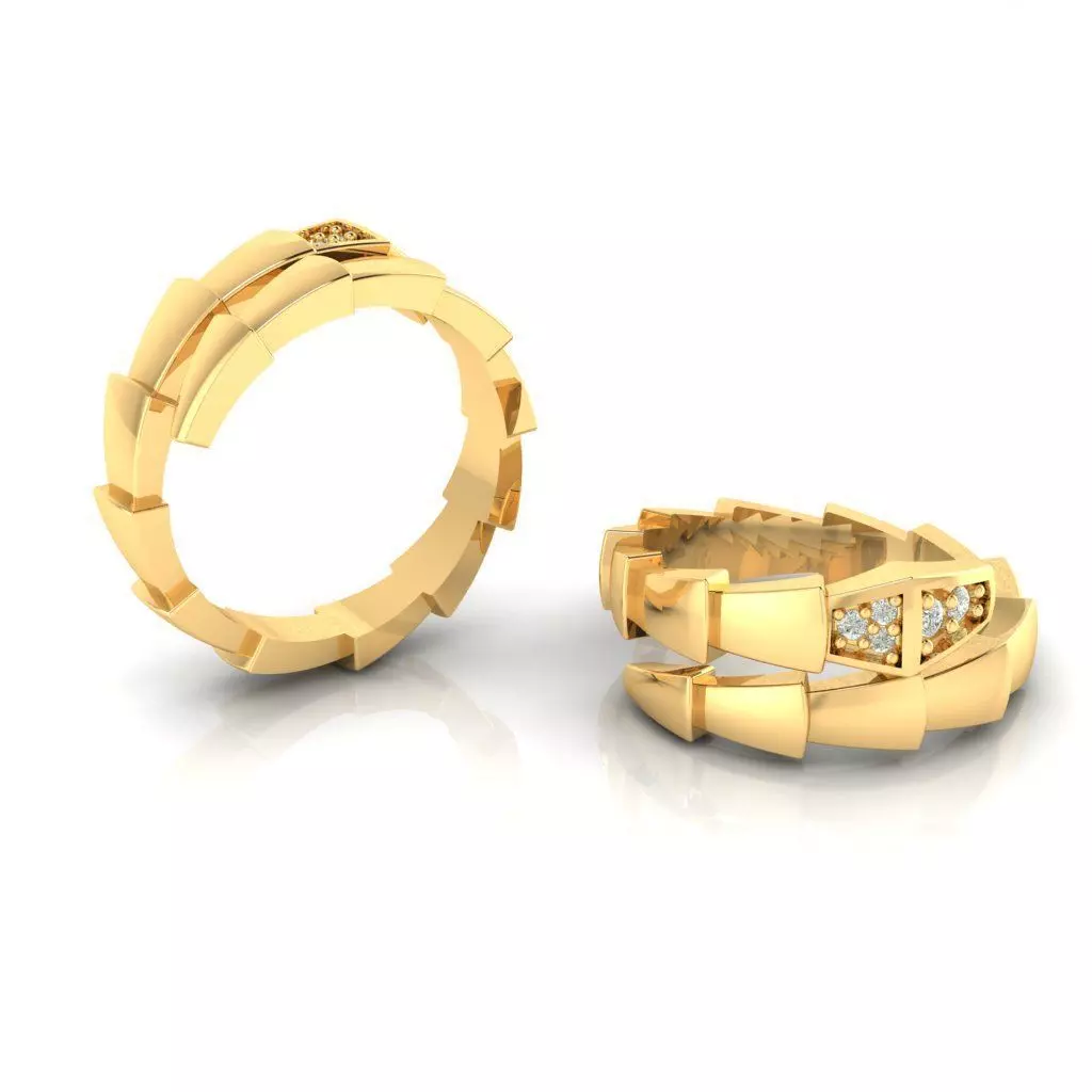 BVLGARRI RING 6plus ready to print 3dm 3D print model