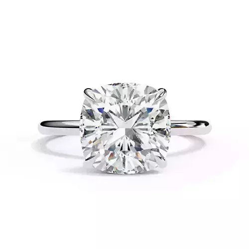 ASSCHER DIAMOND RING -CAD-057  