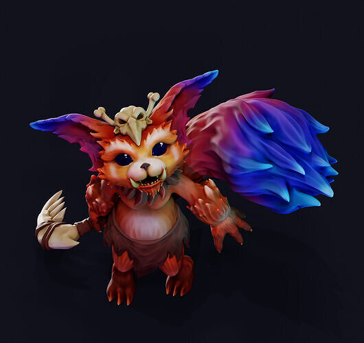 Gnar Zbrush 3D model
