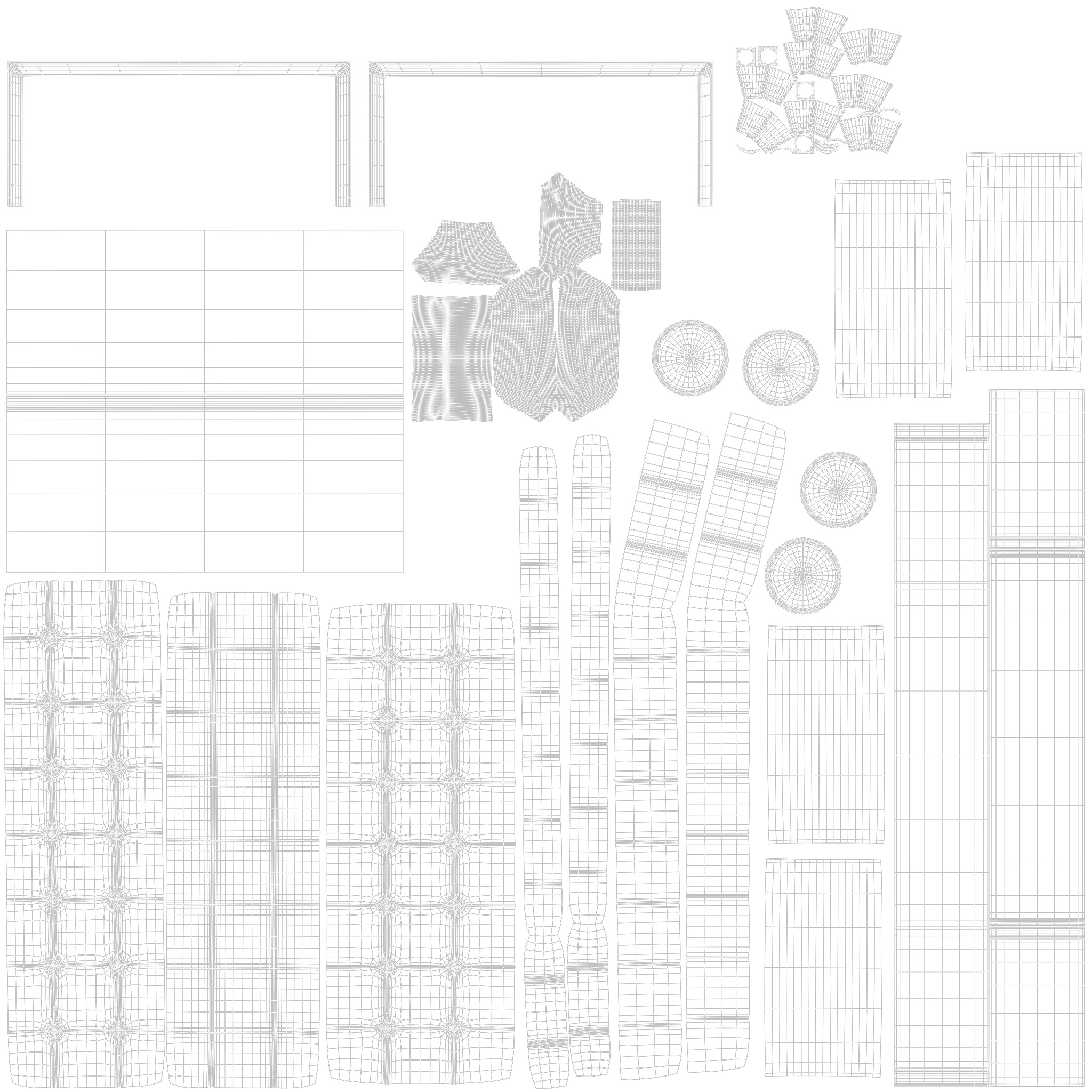 Indoor Sofa 3D model_5