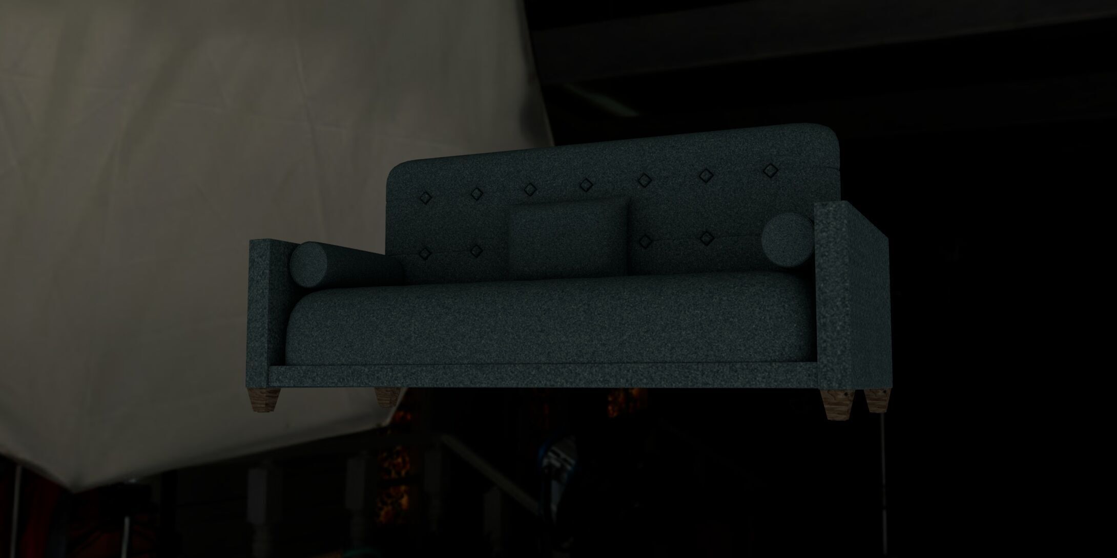Indoor Sofa 3D model_1