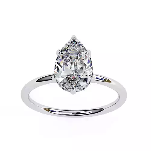 PEAR DIAMOND RING -CAD-059