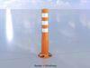 Flexible Traffic Bollard 750 Low-poly 3D model_1