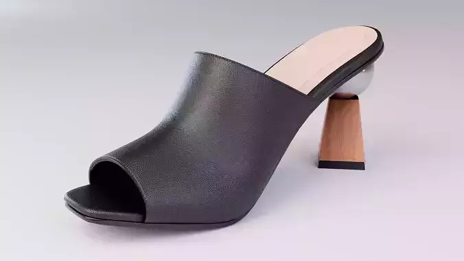 Footwear Womens Magnolea Wood-Heel