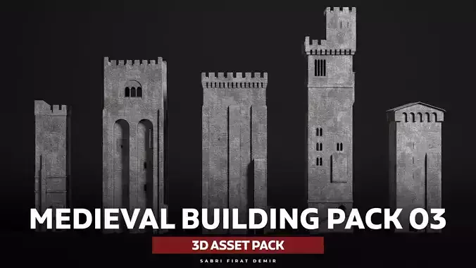 Medieval Building Pack Vol 03