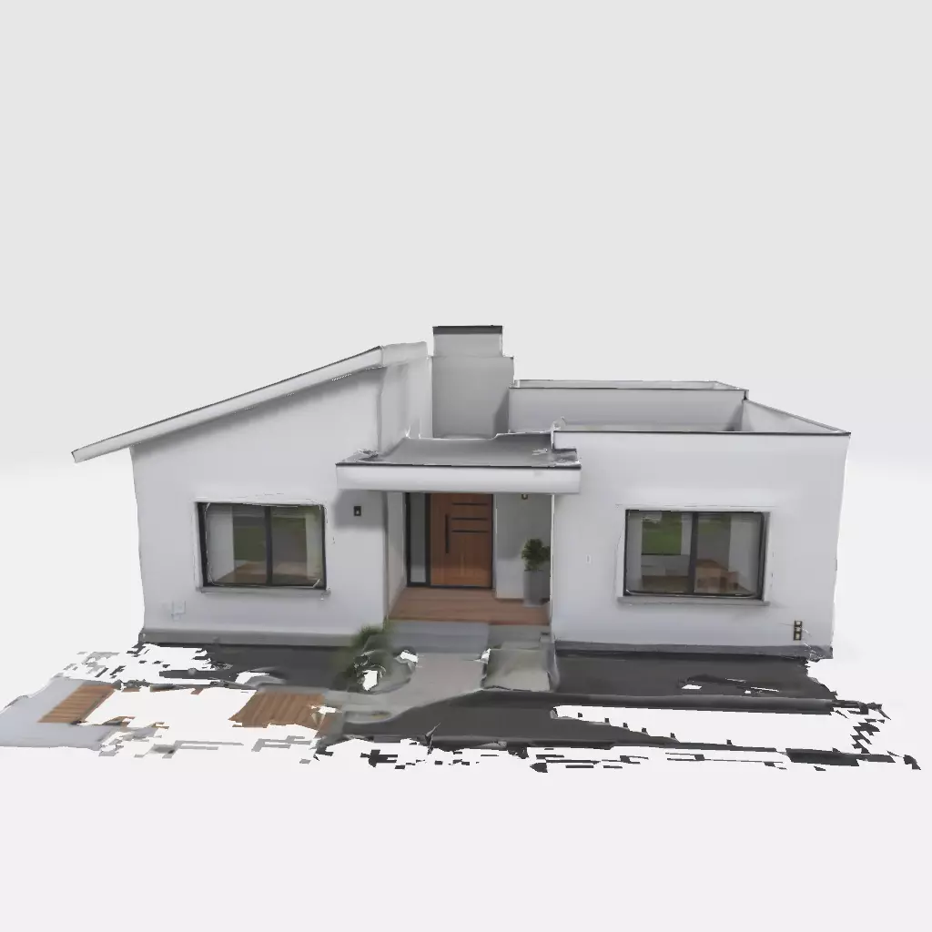 Modern Smart Home 3D model