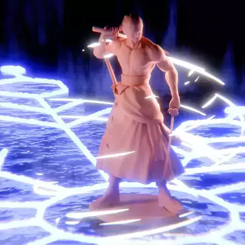 Zoro 3D Figurine File