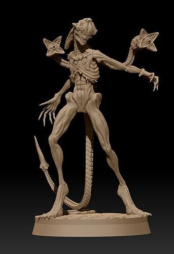 Neomorph White Spike 3D print model