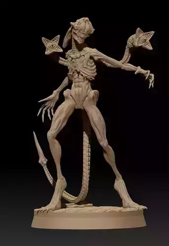 Neomorph White Spike 3D print model