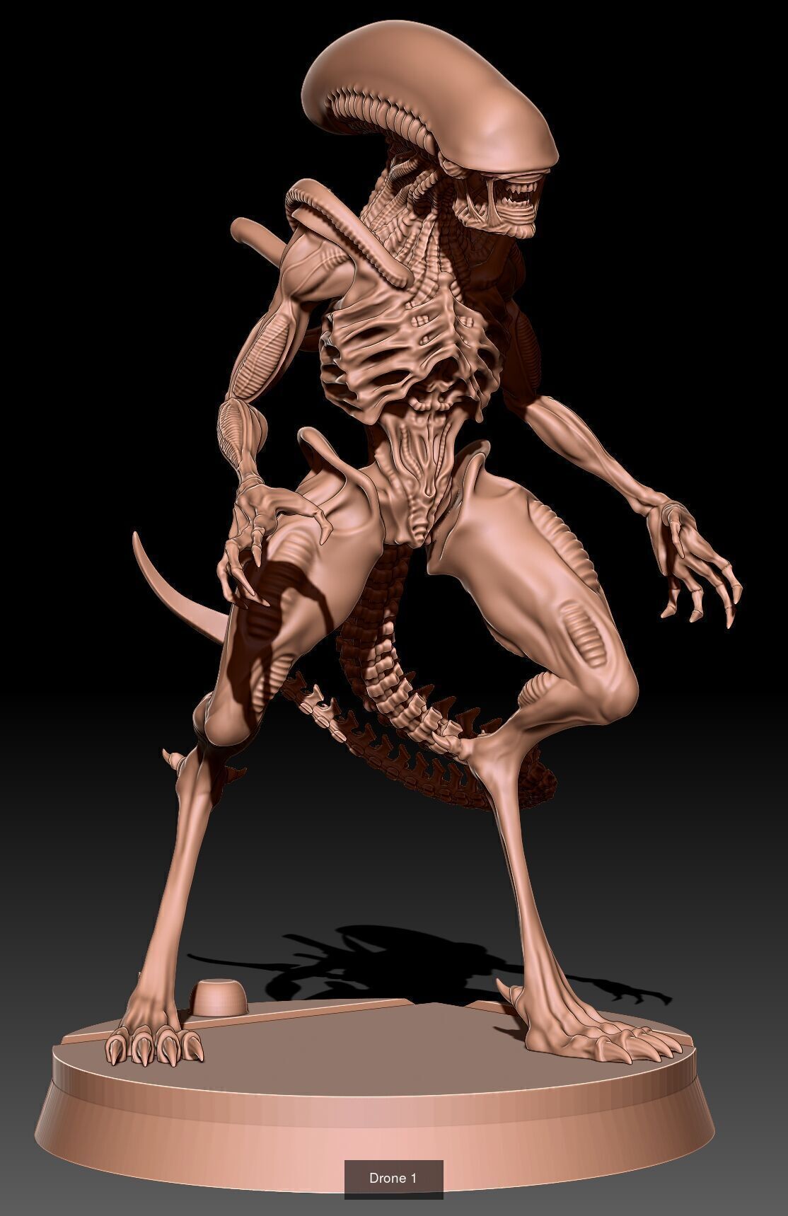 Alien Drones 3D Model Collection_1