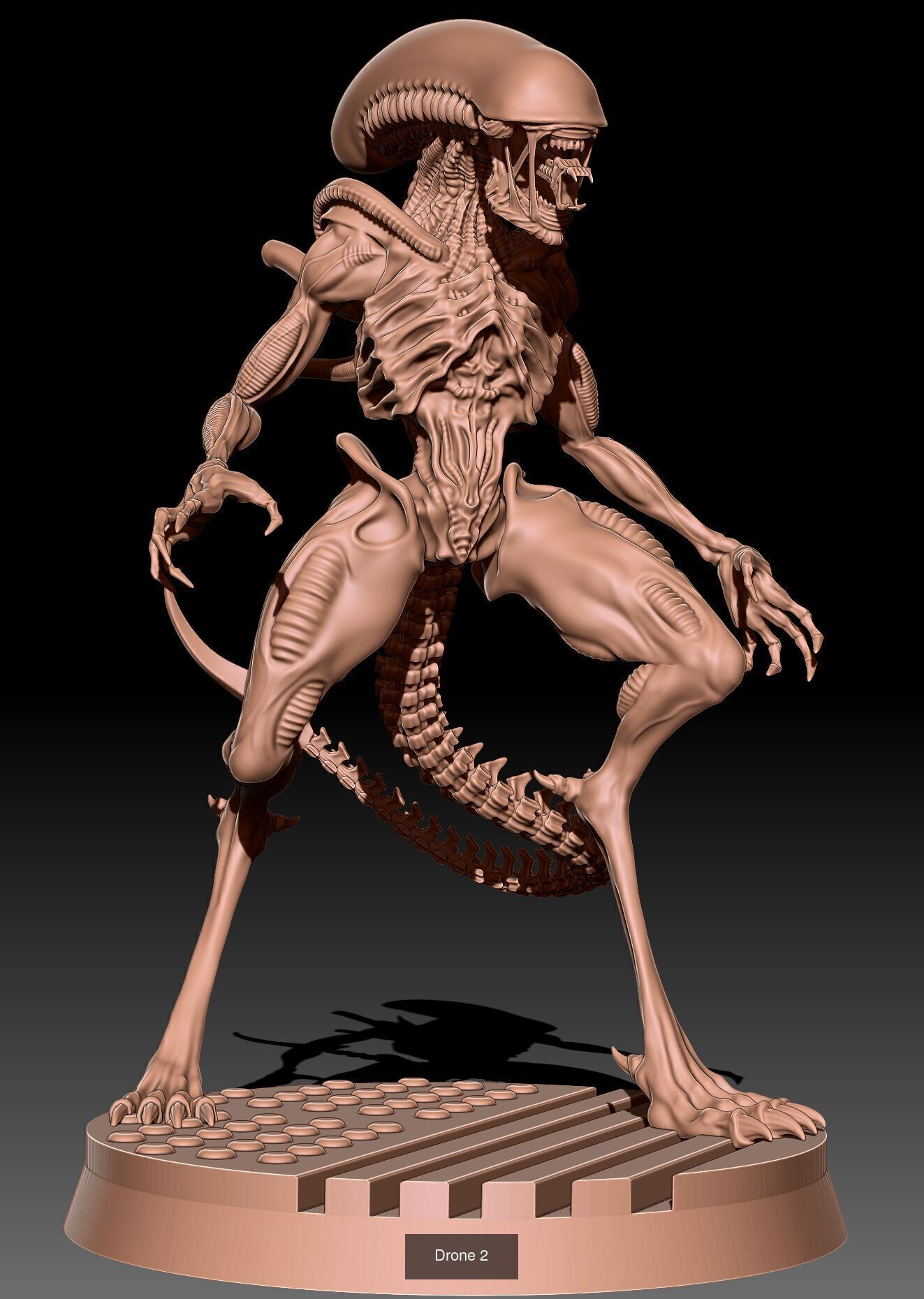 Alien Drones 3D Model Collection_2