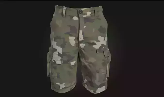 Camouflage Cargo Shorts Tactical Utility for Outdoor