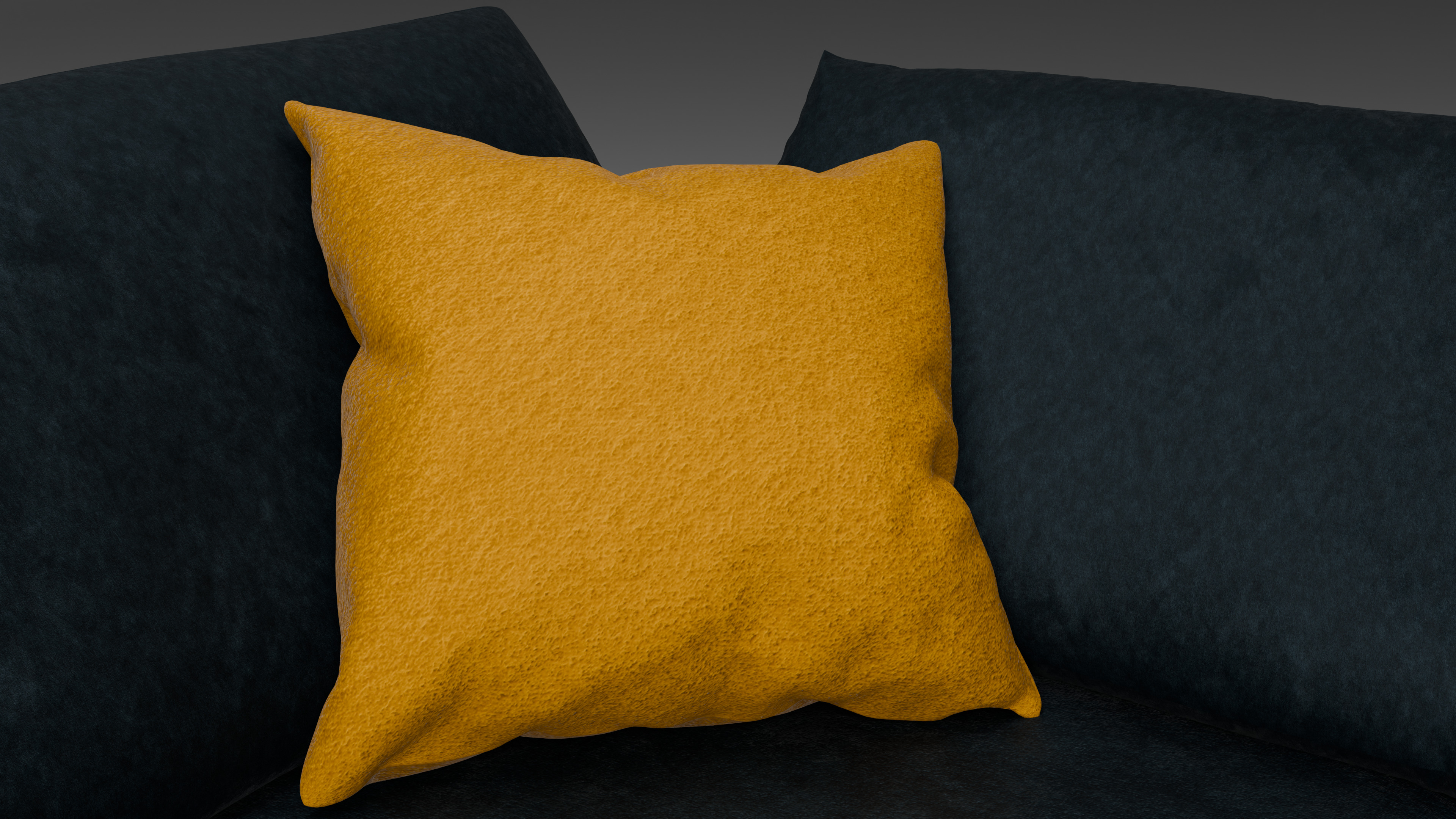 Cloud Modular Sofa 3D Model Ultra-Comfort 3-Piece plus Ottoman 3D model_11