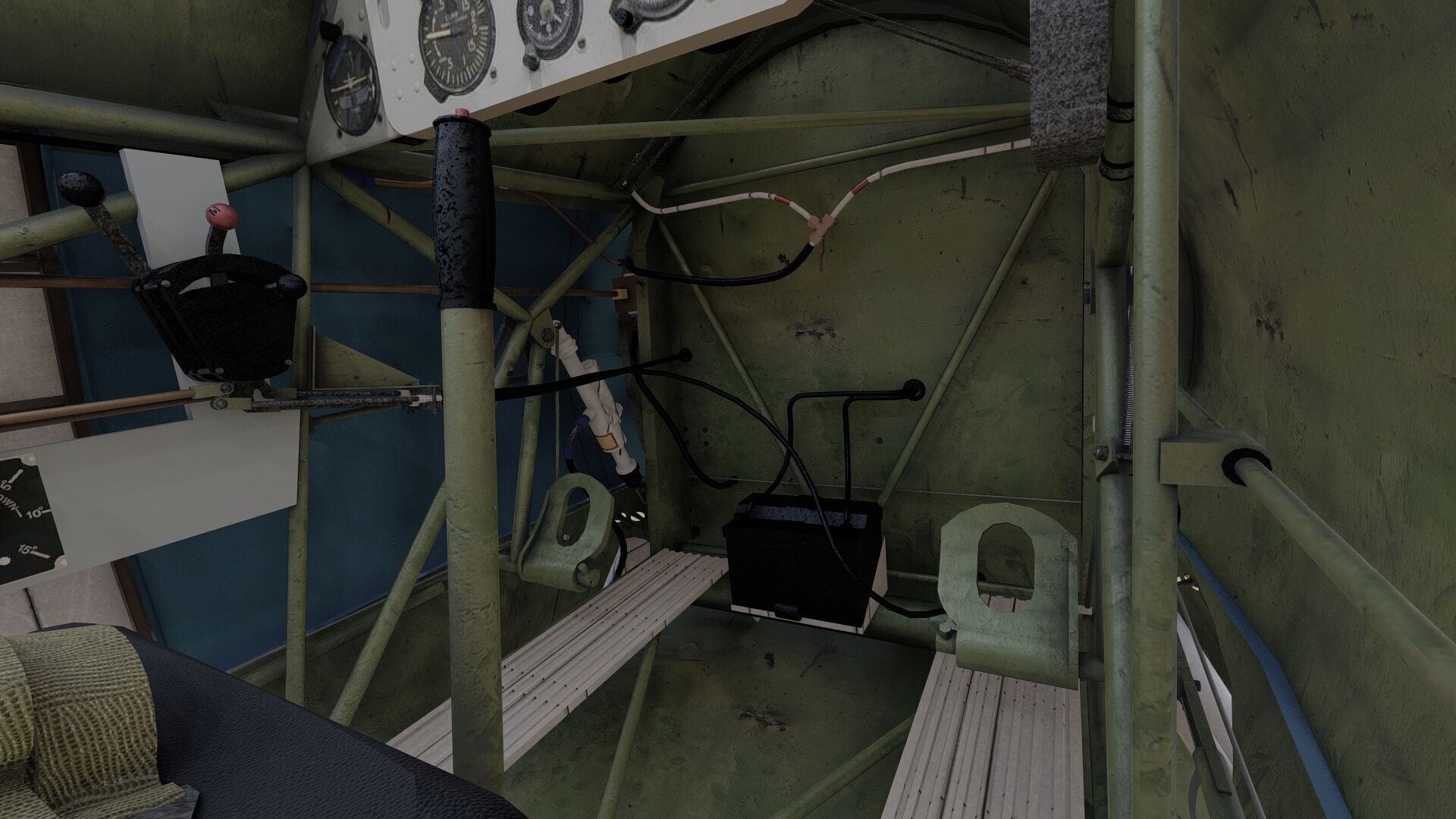 1940S AMERICAN BIPLANE 3D model_21