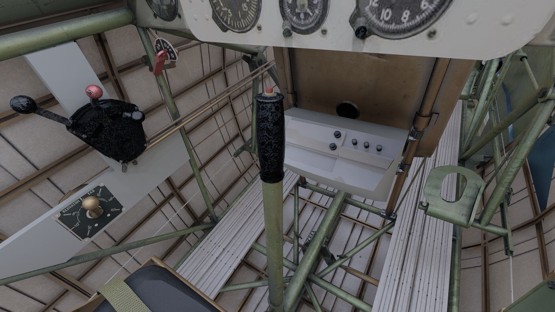 1940S AMERICAN BIPLANE 3D model_20