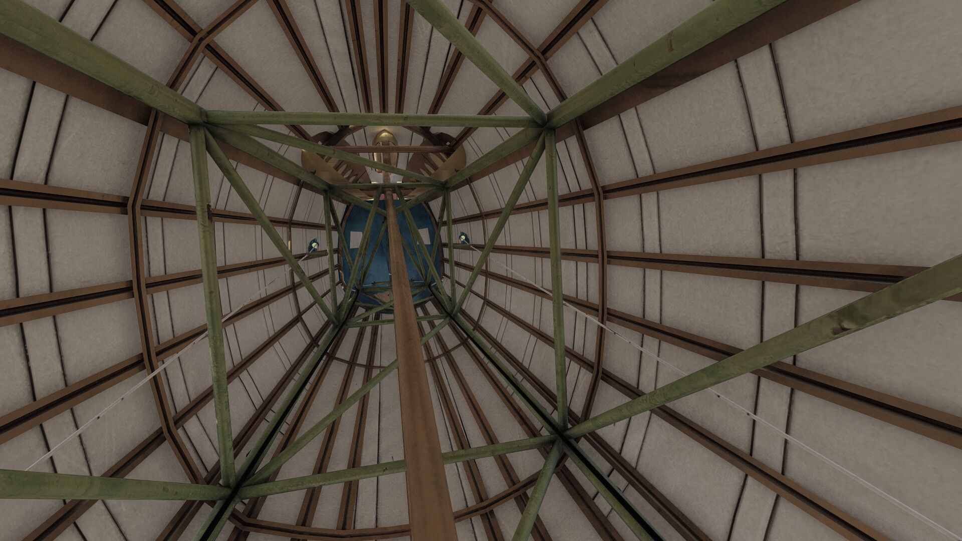 1940S AMERICAN BIPLANE 3D model_22