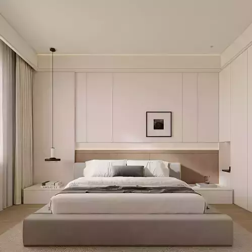 Warm  bedroom