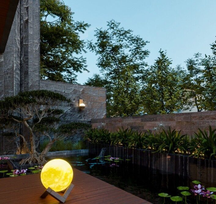 Villa Exterior Model 3D model_13