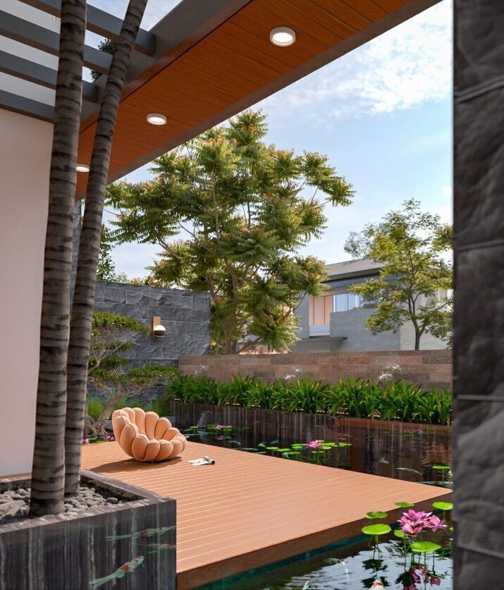 Villa Exterior Model 3D model_3