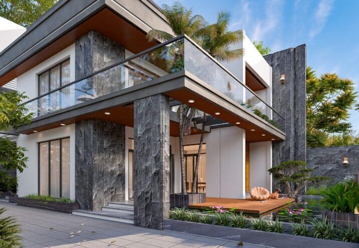 Villa Exterior Model 3D model_21