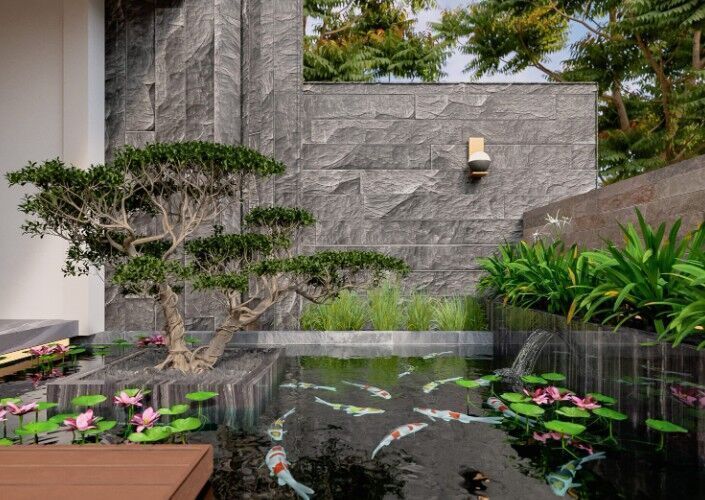 Villa Exterior Model 3D model_12