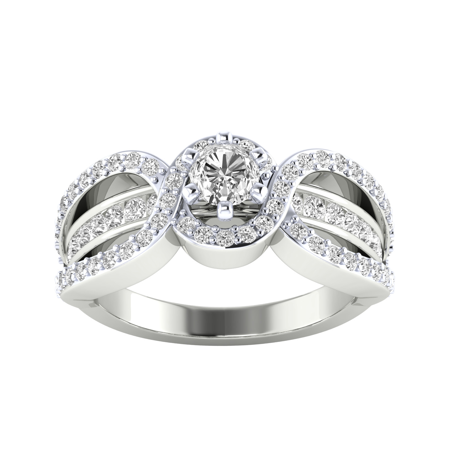 Women Ring Render 3dm STL MTL SLC JCD OBJ FBX Details 3D print model_14