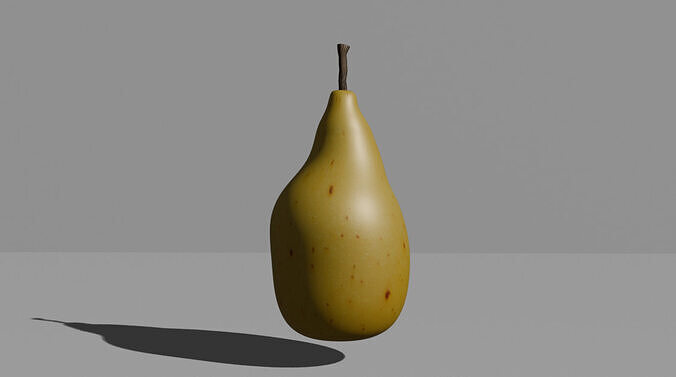 Classic Pear 3D model