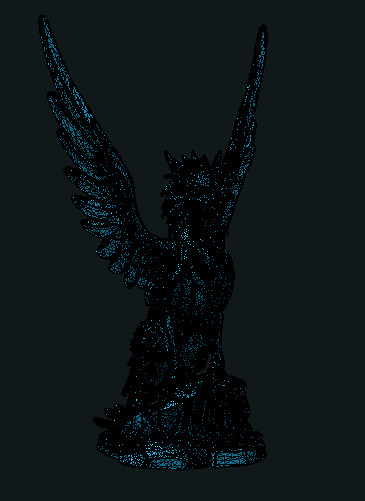 Griffin SF101  a beautifully crafted mythical creature 3D model Low-poly 3D model_4