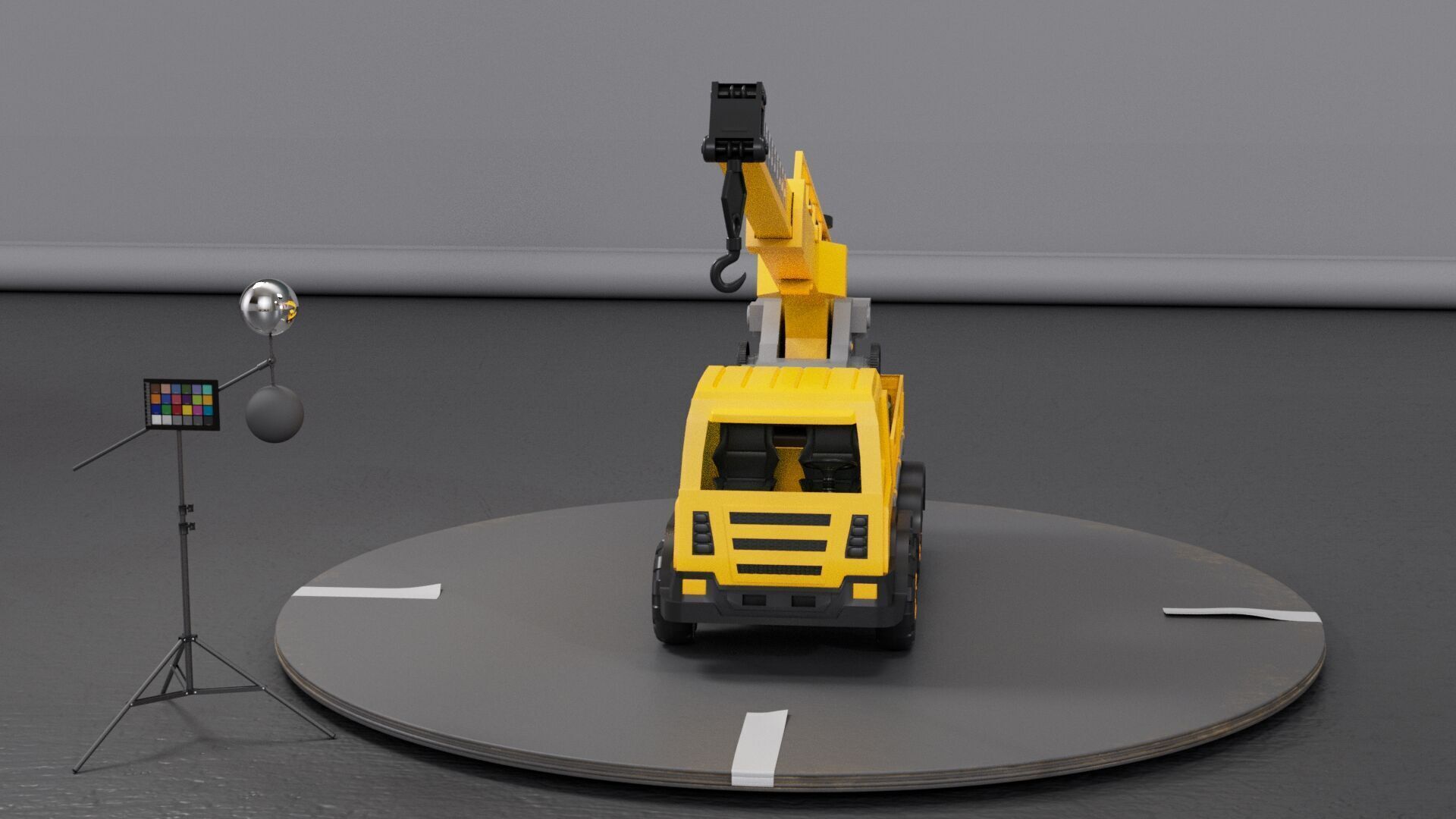 Crane Toy 3D Model Free 3D model_5