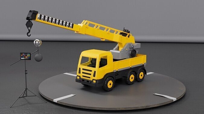 Crane Toy 3D Model Free 3D model