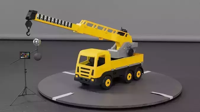 Crane Toy 3D Model Free 3D model