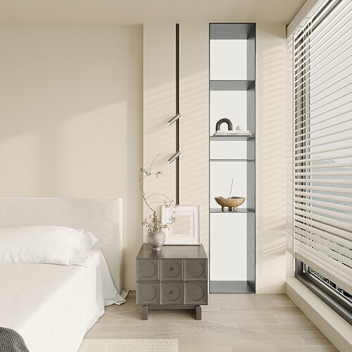 Comfortable bedroom 3D model 5