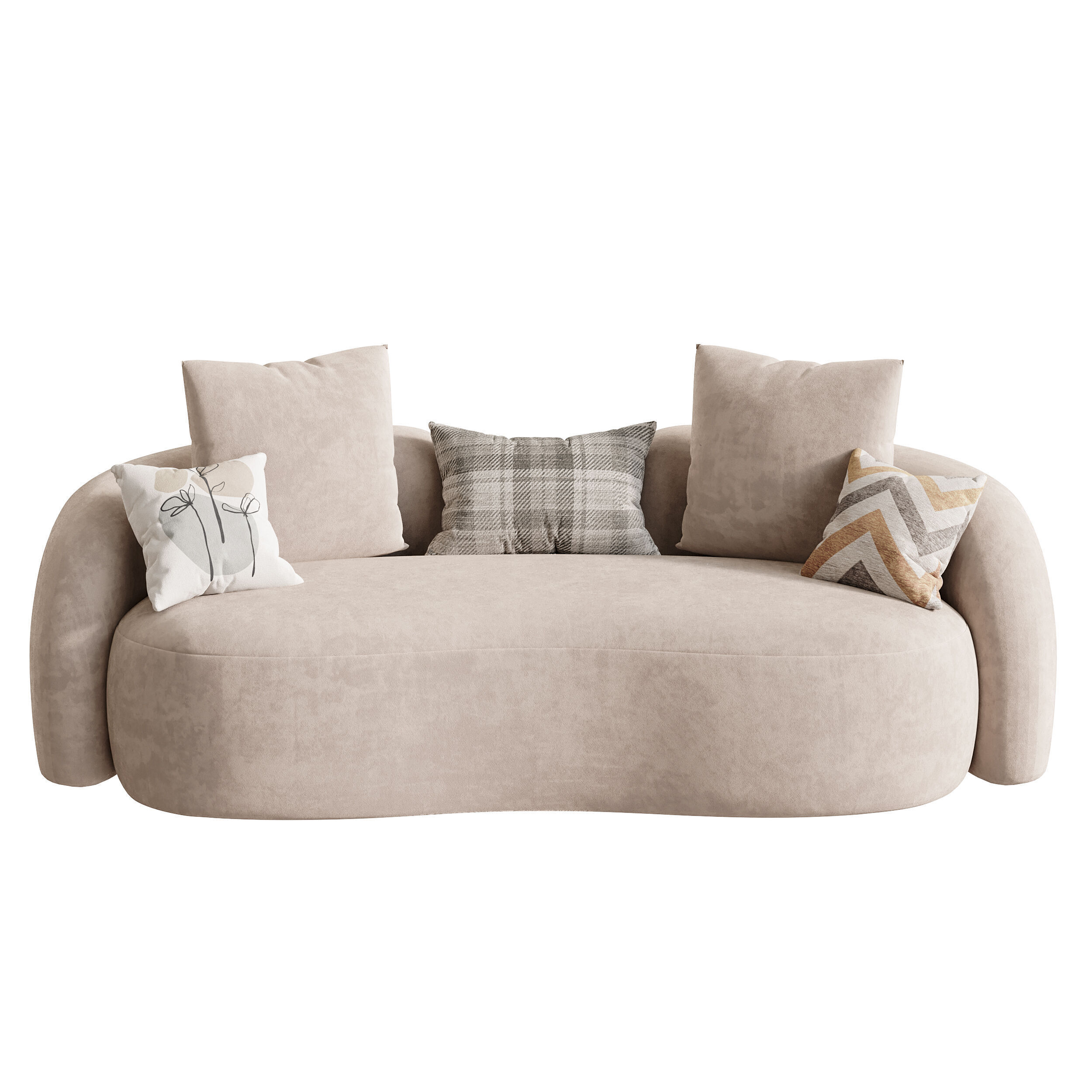Sunny Isles Loveseat 3D model_4