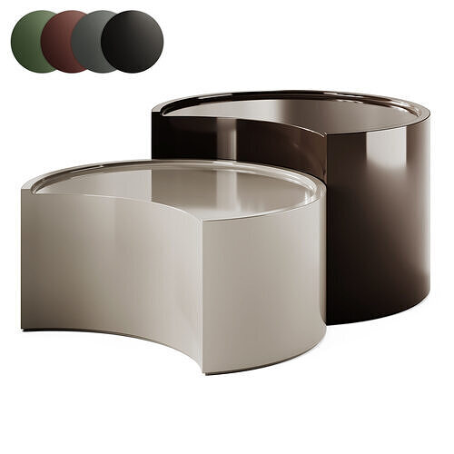 Zanotta Low Bol Coffee Table 3D model