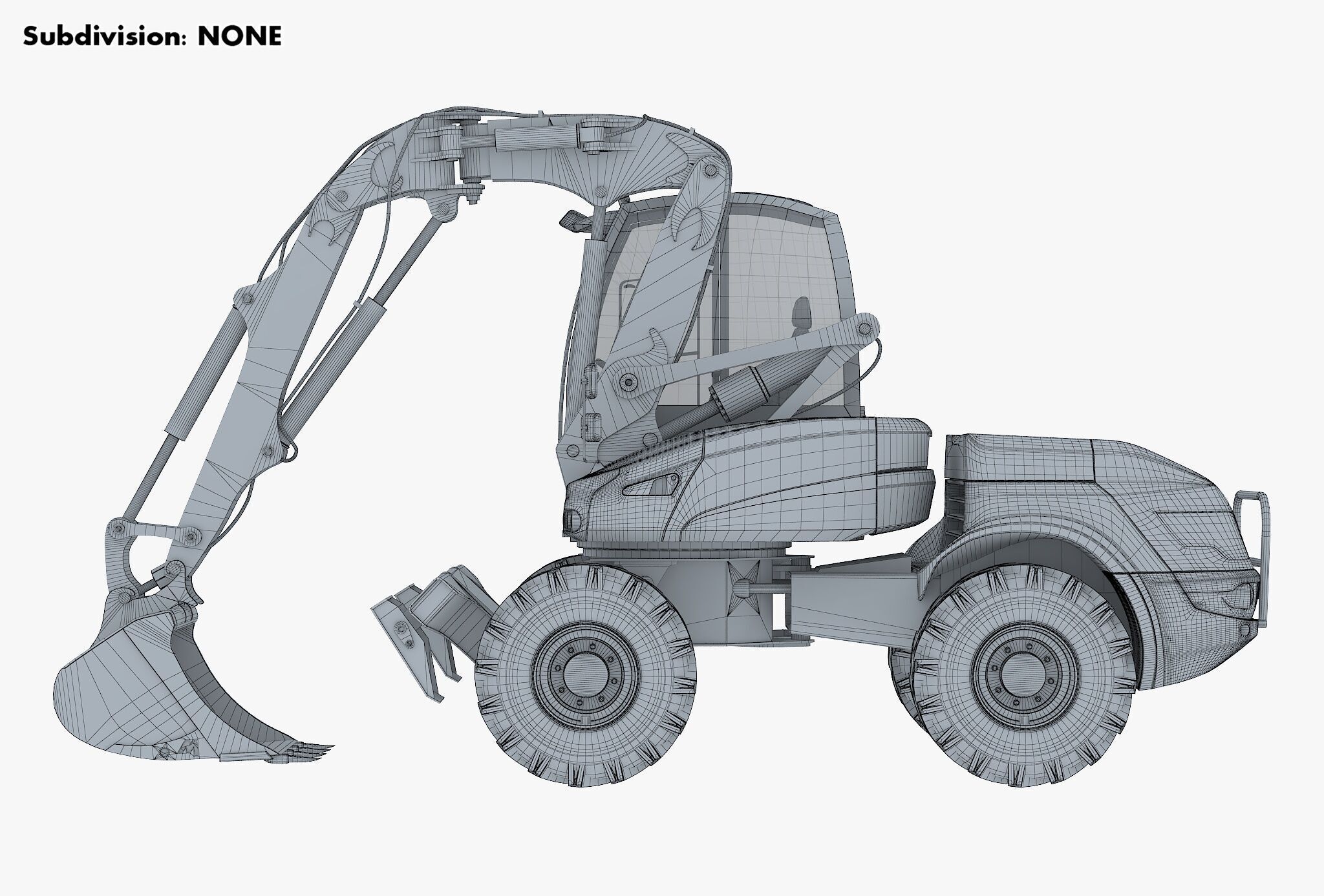 Mecalac 12MTX Excavator 2021-2025 M 1 3D model_22