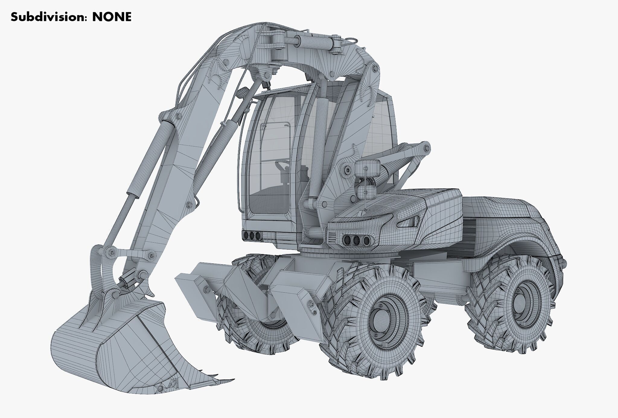 Mecalac 12MTX Excavator 2021-2025 M 1 3D model_15