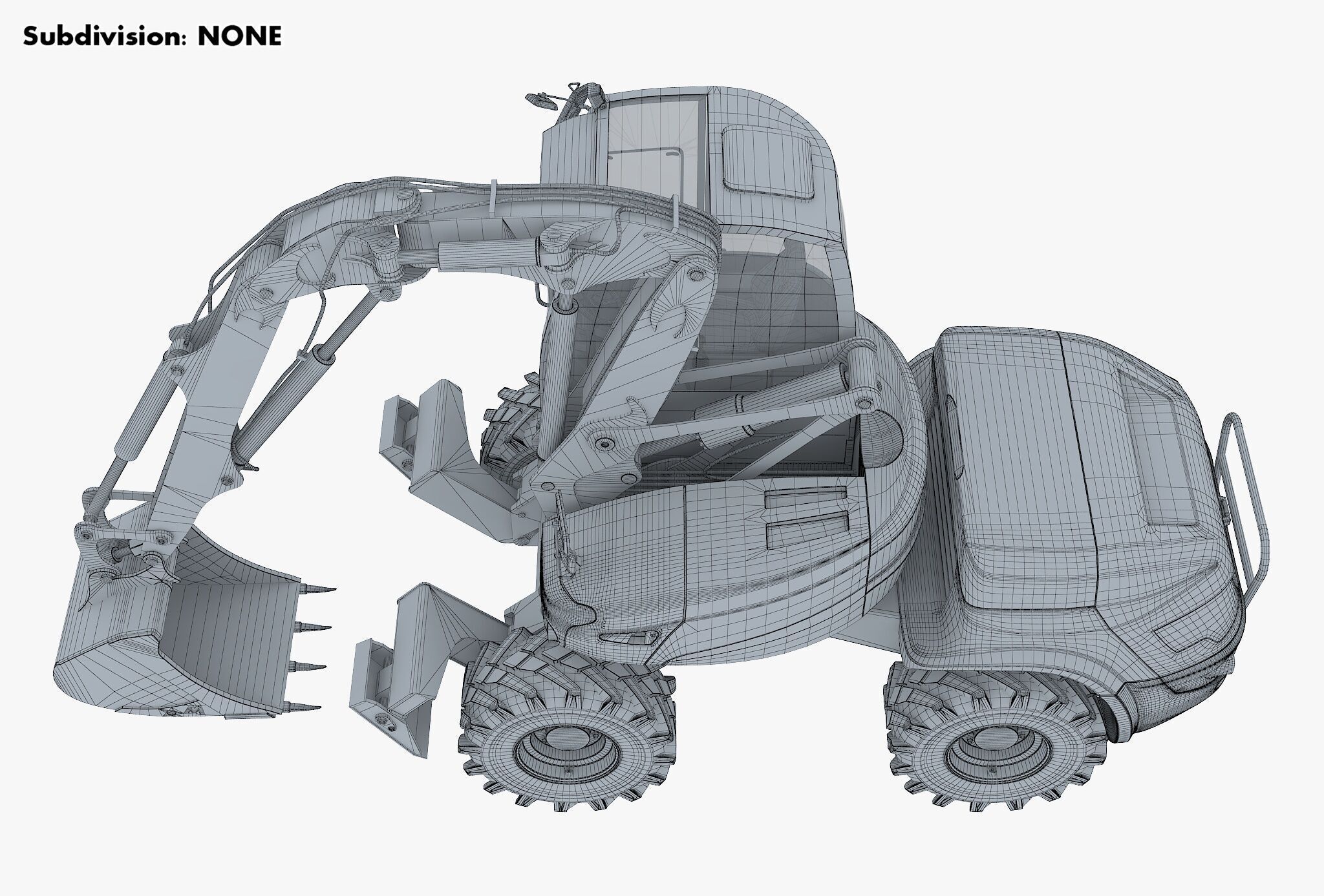 Mecalac 12MTX Excavator 2021-2025 M 1 3D model_23